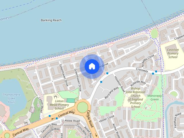 House for rent in Thamesmead, Greater London