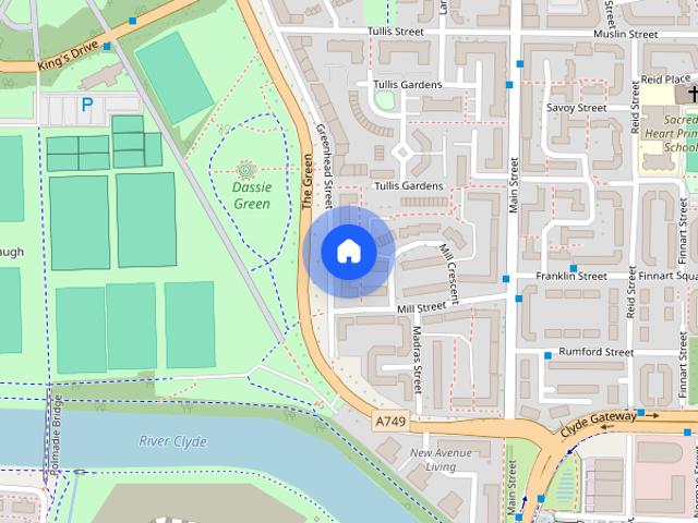 Apartment for rent in Calton, Glasgow