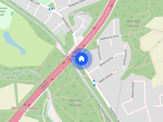 House for rent in Roe Green, Salford