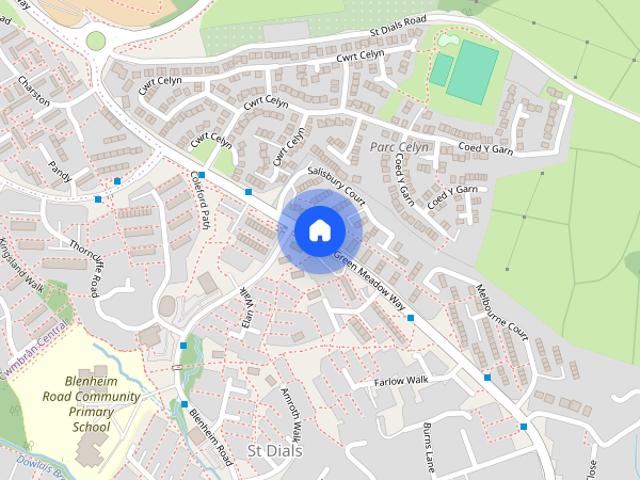 House for rent in St Dials, Wales