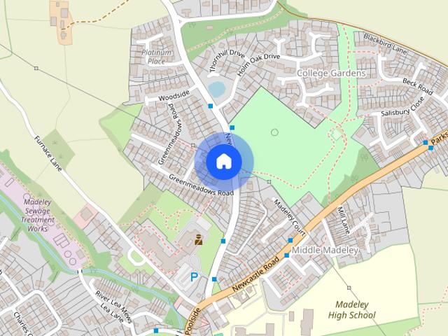 House for rent in College Gardens, Newcastle-under-Lyme
