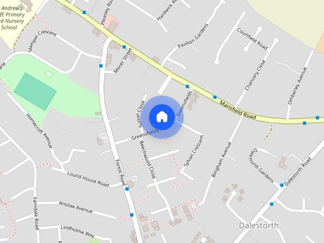 House for rent in Dalestorth, Skegby