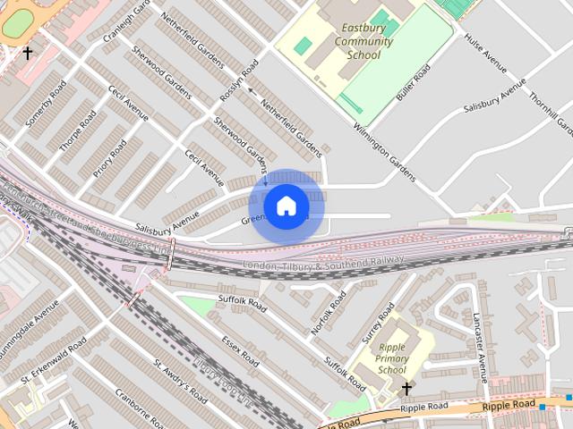 Apartment for rent in Thames View, Greater London
