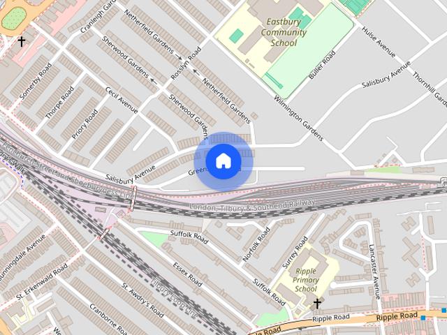 Apartment for rent in Thames View, Greater London