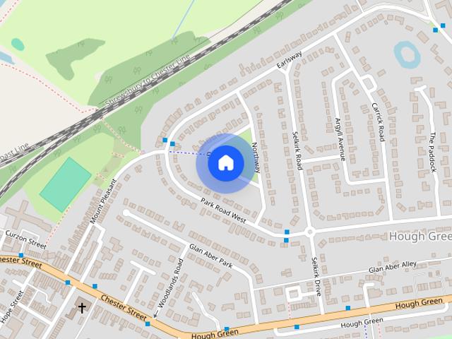 House for rent in Hough Green, Two Mills