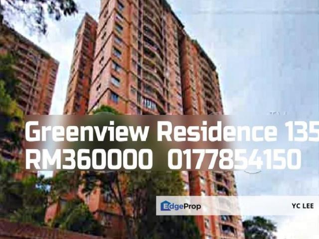 Condominium for sale in Greenview Residence, Majlis Perbandaran Kajang