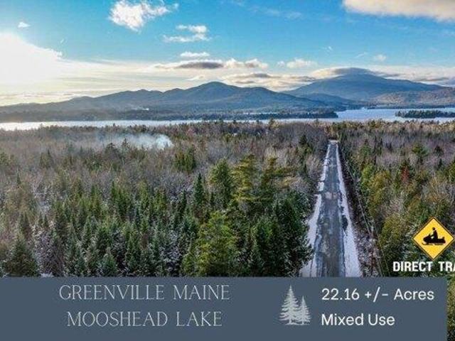 Land for sale in Greenville, Maine