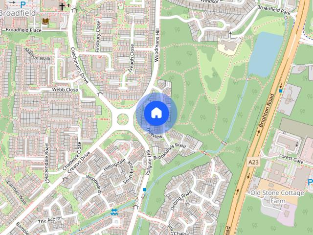 House for rent in Broadfield, Glynde