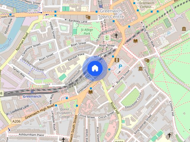 House for rent in Greenwich Town Centre, Greater London