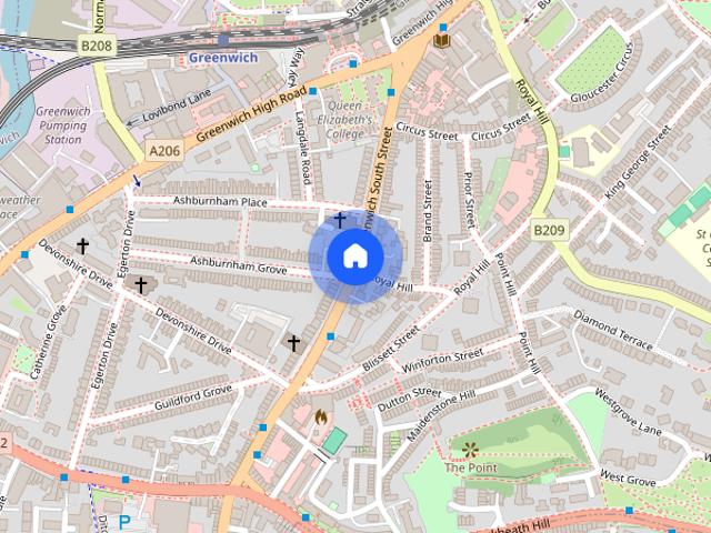 House for rent in Greenwich Town Centre, Greater London