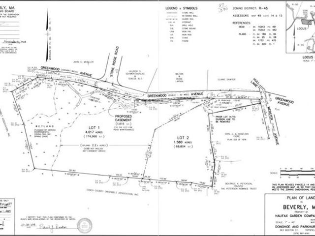 Land for sale in Beverly, Massachusetts