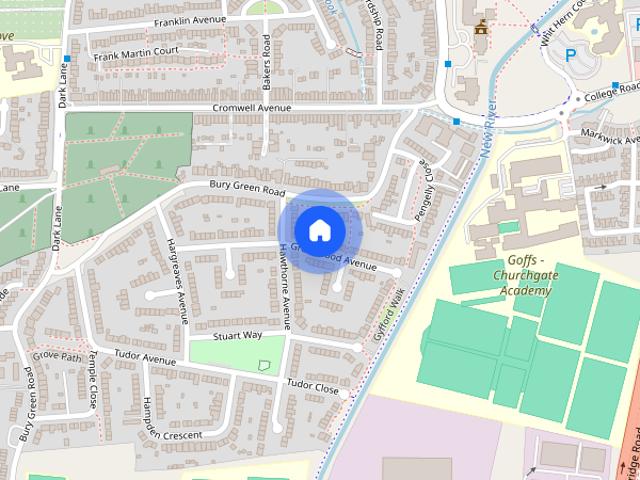 House for rent in Churchgate, Broxbourne