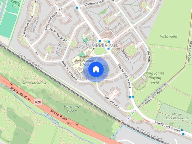 Apartment for rent in Middle Park, Greater London