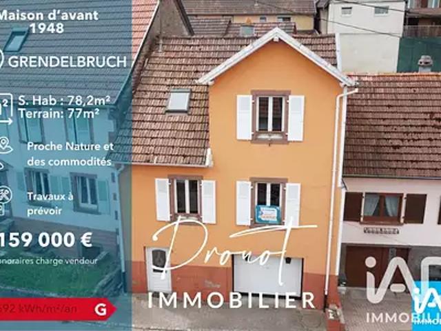 Maison vente à Grendelbruch, Collectivité européenne d'Alsace