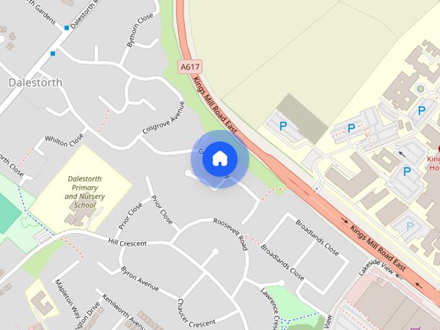 House for rent in Dalestorth, Skegby