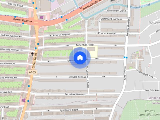 House for rent in Bowes, Greater London