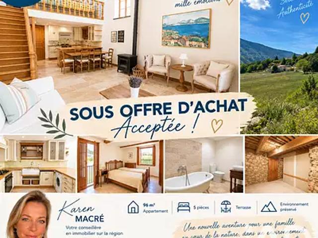 Appartement vente à Gréolières, Alpes-Maritimes