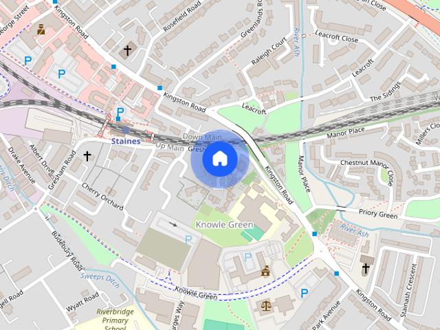 Apartment for rent in Knowle Green, Lower Halliford