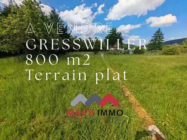 Terrain vente à Molsheim, Gresswiller