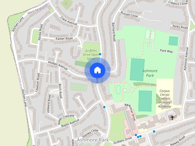 House for rent in Wednesfield, West Midlands