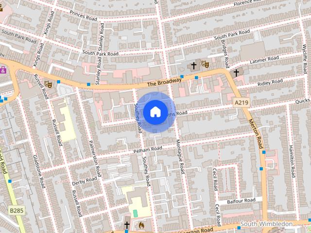 Apartment for rent in London Borough of Merton, South Wimbledon
