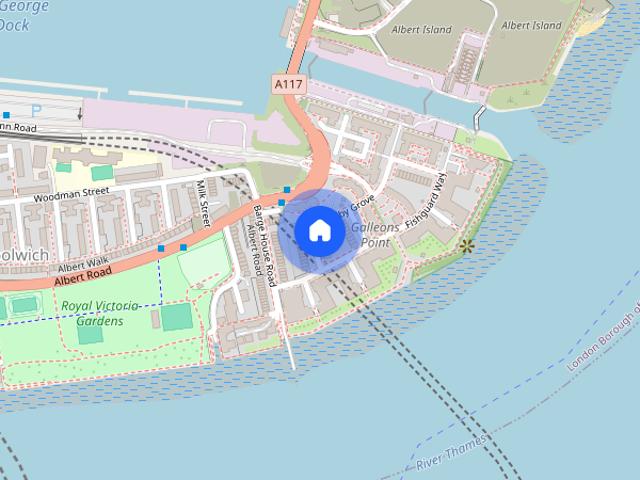 House for rent in North Woolwich, Greater London