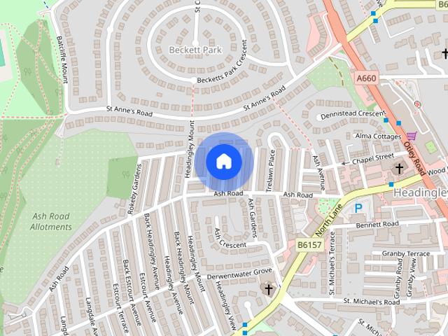 House for rent in Beckett Park, Headingley