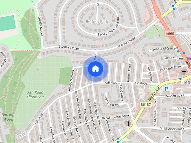 House for rent in Beckett Park, Headingley