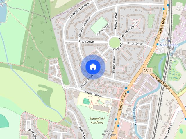 House for rent in Bulwell Hall Estate, City of Nottingham