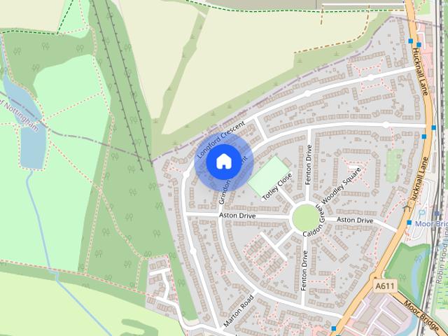 House for rent in Bulwell Hall Estate, City of Nottingham