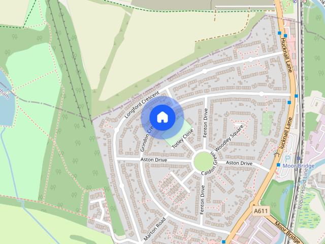 House for rent in Bulwell Hall Estate, City of Nottingham