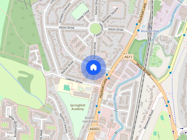 House for rent in Bulwell Hall Estate, City of Nottingham
