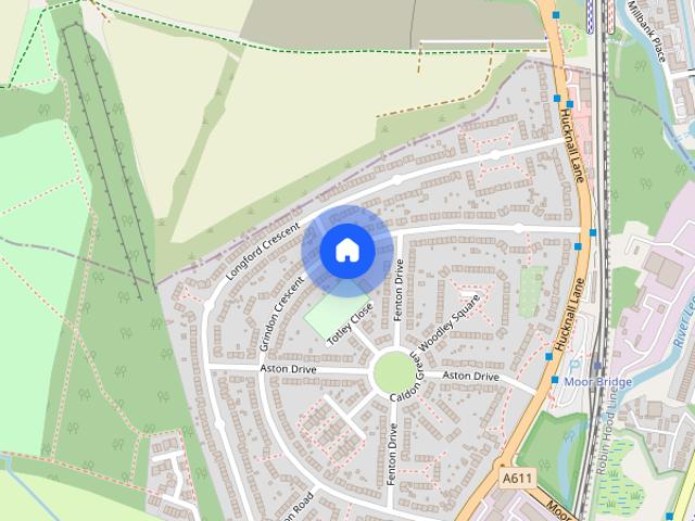 House for rent in Bulwell Hall Estate, City of Nottingham