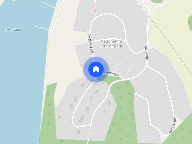 Hus hyra i Kagghamra tomtområde, Stockholms län