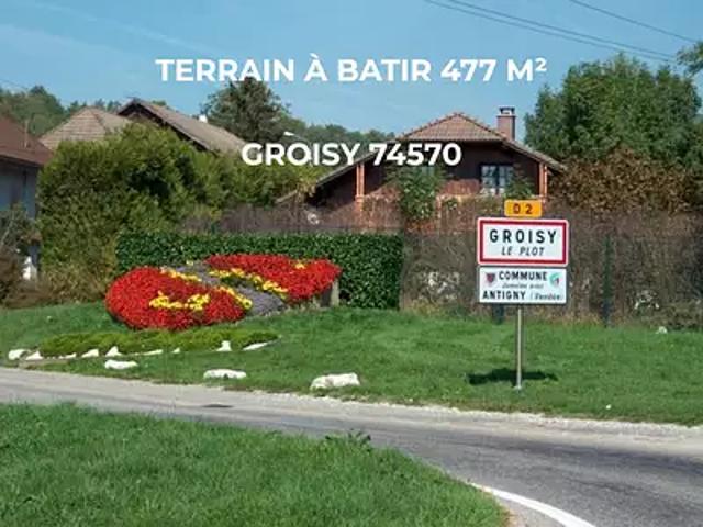 Terrain vente à Annecy, Groisy