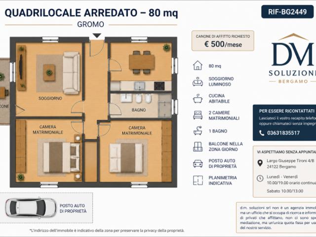 Appartamento in affitto a Gromo, Lombardia