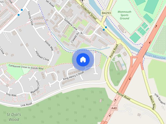 House for rent in Monmouth, Wales