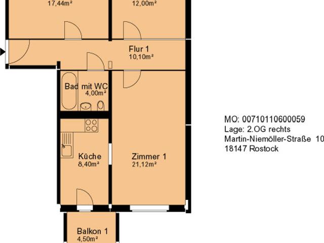 Wohnung mieten in Rostock, Mecklenburg-Vorpommern