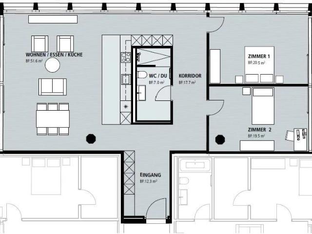 Apartment mieten in Laupen, Verwaltungsregion Bern-Mittelland