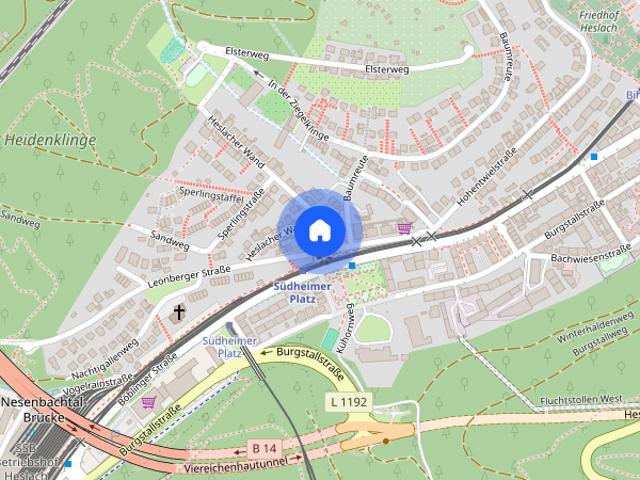 Apartment mieten in Südheim, Stuttgart