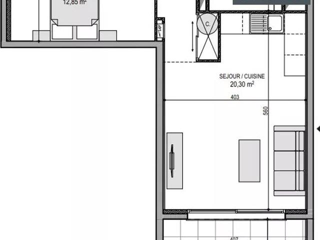 Appartement vente à Ajaccio, Grosseto-prugna