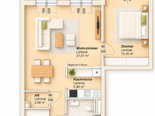 Apartment mieten in Gries, Gersdorf-Feistritz