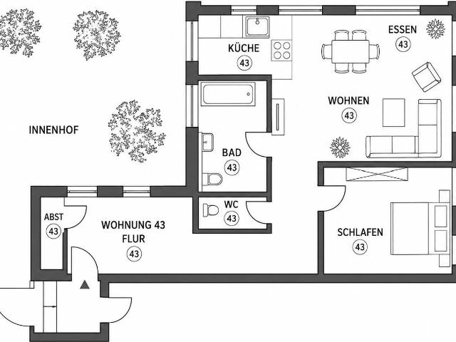 Wohnung mieten in Tailfingen, Albstadt