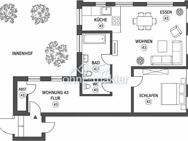 Apartment mieten in Tailfingen, Albstadt
