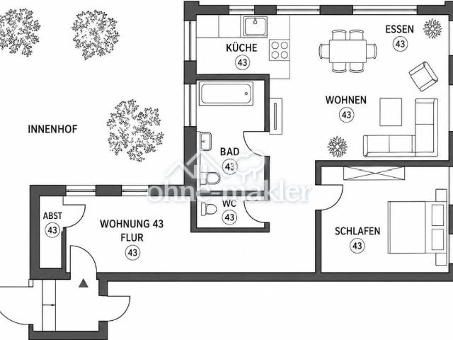 Apartment mieten in Albstadt, Baden-Württemberg