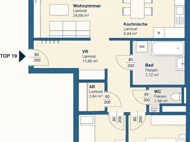 Apartment mieten in Katastralgemeinde Baierdorf, Graz