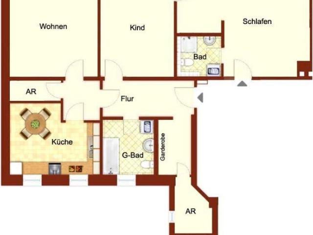 Apartment mieten in Großhartmannsdorf, Sachsen