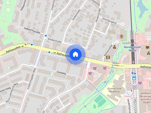 Apartment mieten in Harksheide, Norderstedt