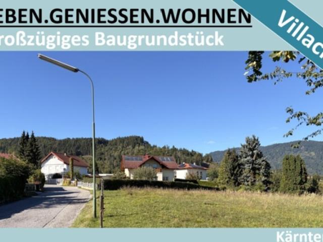 Grundstück kaufen in Villach, Judendorf-Straßengel