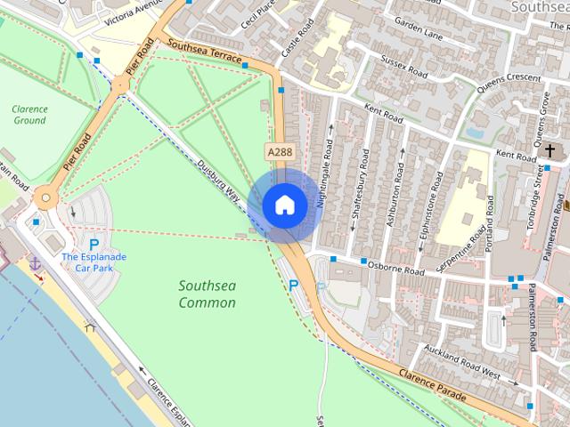Apartment for rent in Southsea, City Of Portsmouth